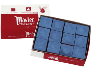 Master Chalk- (Box of 12)                                    Pool Cue