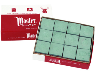 Master Chalk- (Box of 12)                                    Pool Cue