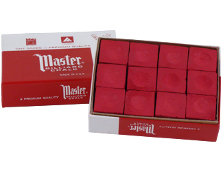 Master Chalk- (Box of 12)                                    Pool Cue