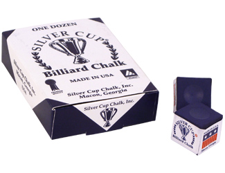 Silver Cup Chalk - (Box of 12)                               Pool Cue