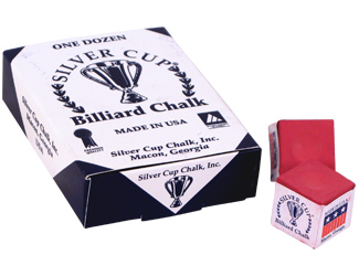 Silver Cup Chalk - (Box of 12)                               Pool Cue