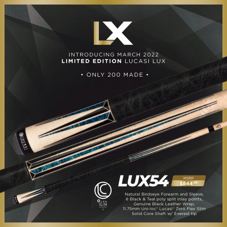 LUX54 Lucasi Lux® Cue