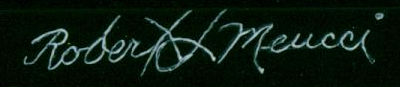 Robert Meucci Signature