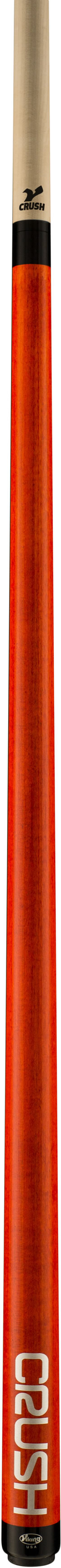 Viking Crush Break No Wrap Pool Cue Electric Orange Pool Cue