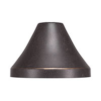 7" Dark Granite Cone Metal Shade