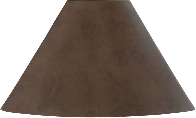 7" Bronze Cone Metal Shade